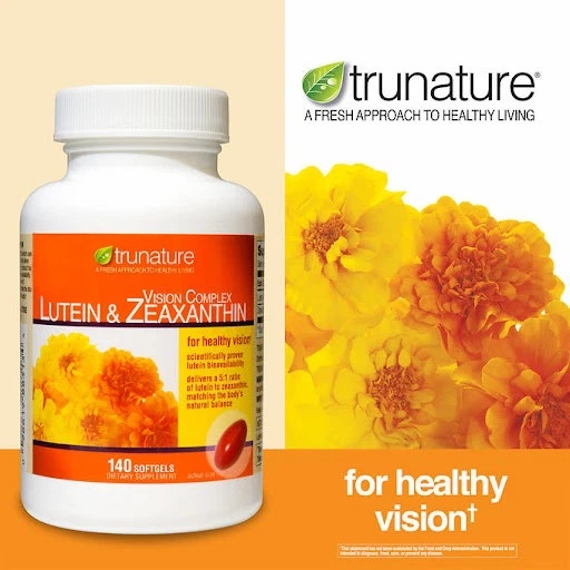 Viên Uống Sáng Mắt Trunature Vision Complex Lutein & Zeaxanthin 140 Viên