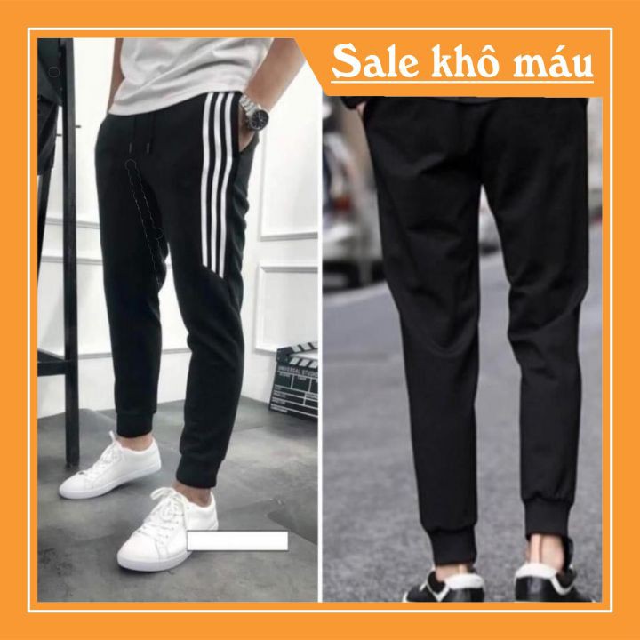 Quần Thể Thao Nam❣️❣️❣️ (hot tren)❣️❣️❣️ 3 Sọc Màu trắng Chất Liệu_ poly_ Cao Cấp 2121👖💖 | WebRaoVat - webraovat.net.vn