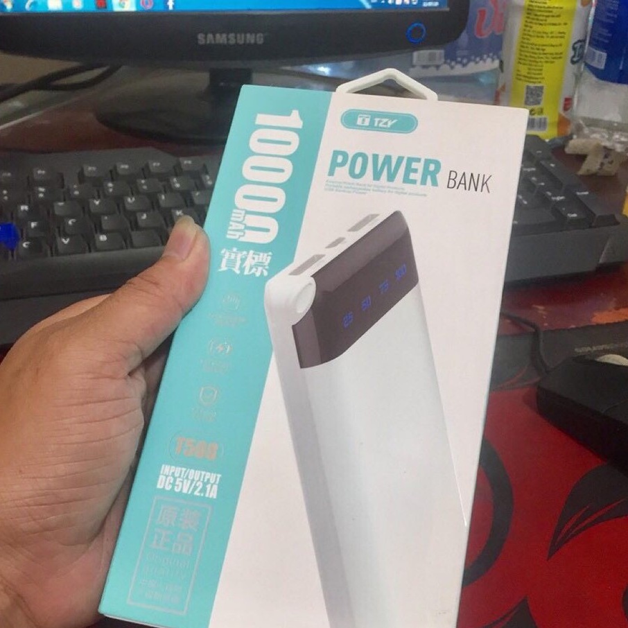 Pin Sạc Dự Phòng 10000 mAh TZY T508