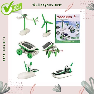 Bộ đồ chơi rô bốt 6 trong 1 giáo dục cho bé