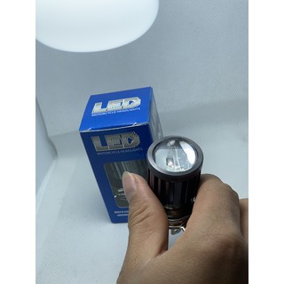 🌸 đèn pha led bi cầu 2 mầu cos vàng pha trắng - đèn pha xe máy mới