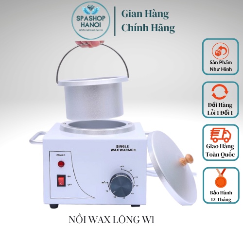 (Chính Hãng) Nồi Wax Lông W1 - Chuyên Dụng - SPA -TMV