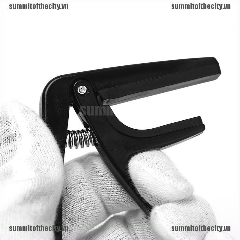 Capo Một Tay Cầm Bằng Nhựa Và Thép Thay Đổi Nhanh Chóng Chuyên Nghiệp Cho Đàn Ukulele