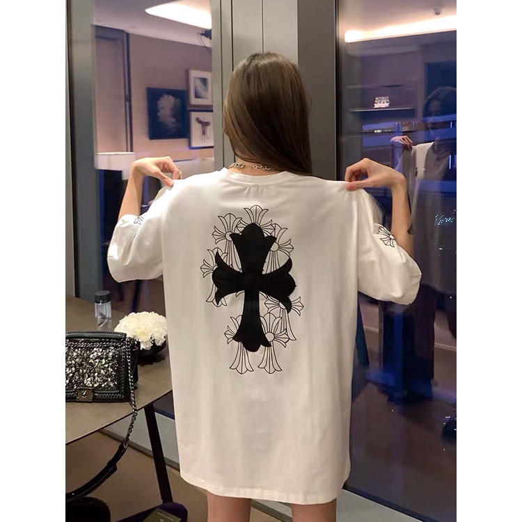 Áo phông chorme heart, áo thun unisex, chất cotton thoáng mát, form rộng.