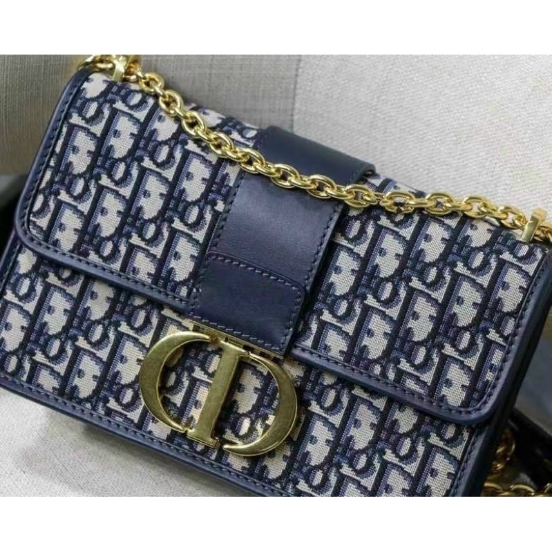 Túi W566-25 Dior Montaigne 30 full2box khoá logo Dior vàng ♥️