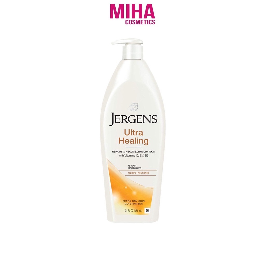 Sữa Dưỡng Thể Mềm Mịn Jergens Ultra Healing 621ml USA