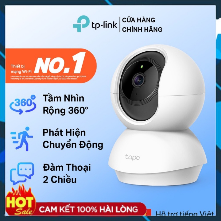 Camera Wifi TP-Link Tapo C200 Full HD 1080P 360 Độ Giám Sát An Ninh Bảo Hành 24 Tháng