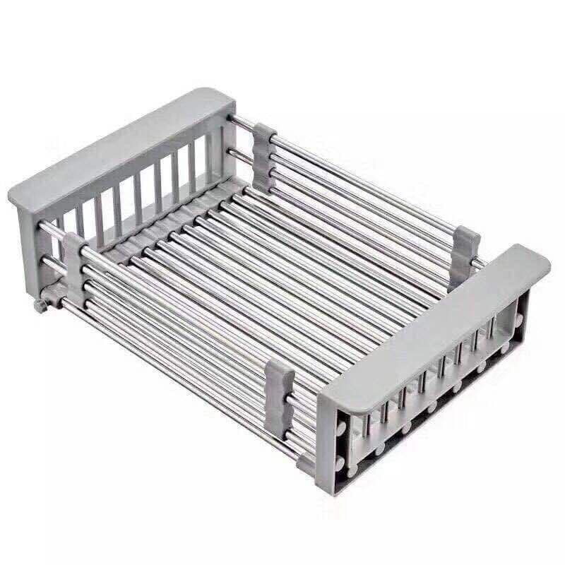 KHAY ÚP CHẬU RỬA CHÉN BÁT INOX CO GIÃN