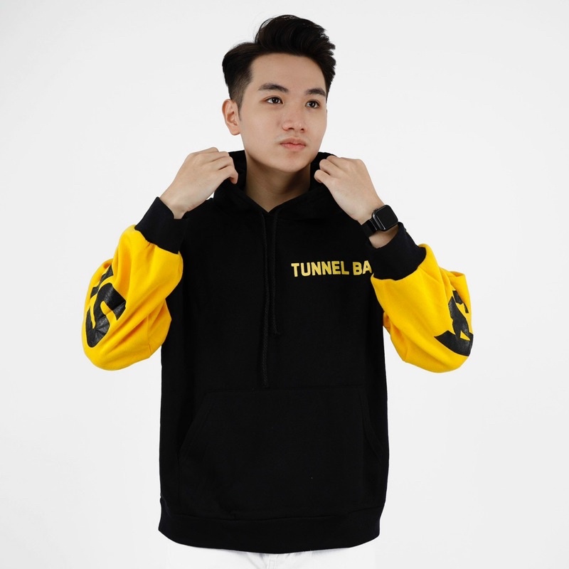 Áo Hoodie Nam Nữ Phối Tay Cá Tính Chất Nỉ Cực Đẹp Vải Đẹp