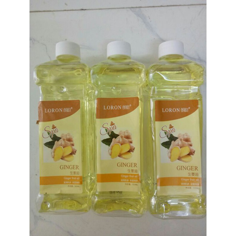 Dầu Gừng massage body chai 500ml giá siêu tốt ko