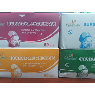 KHẨU TRANG Y TẾ 5 MÀU