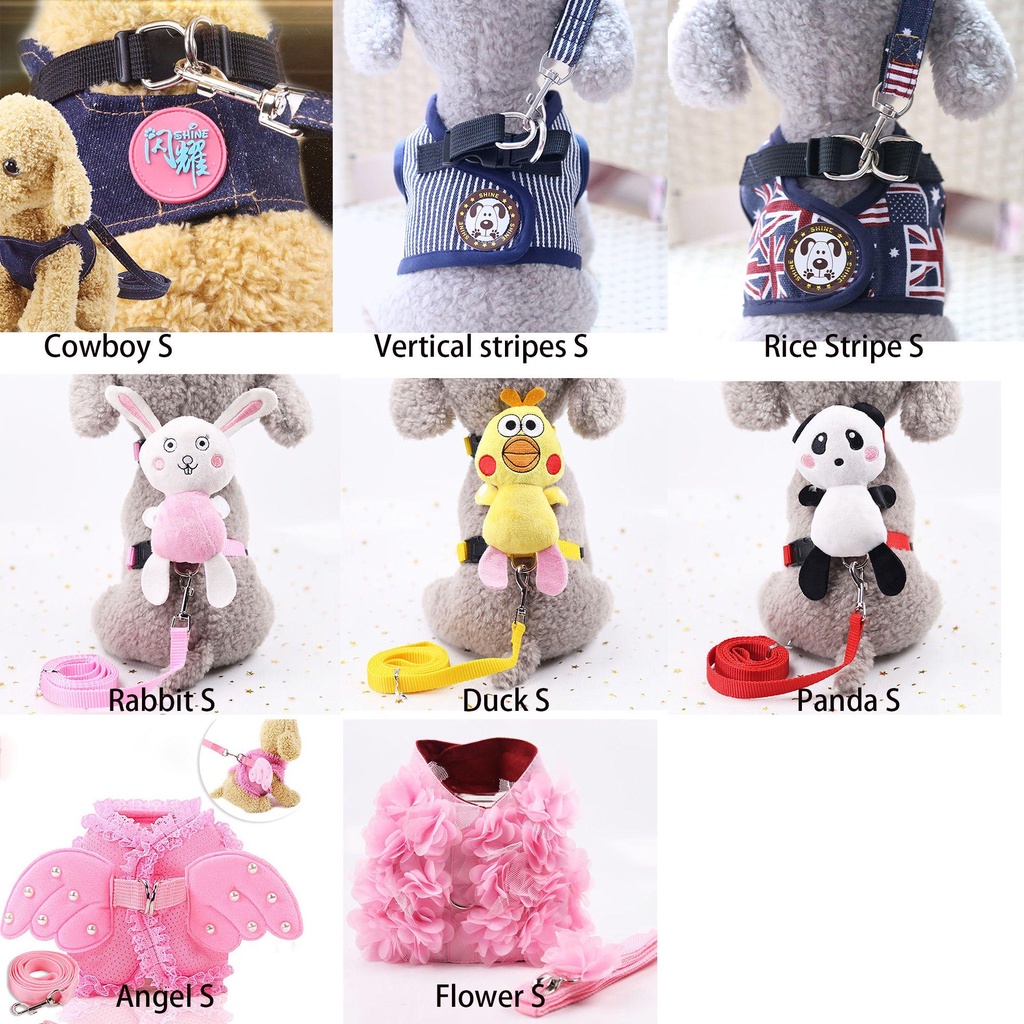 Dây Dắt Thỏ Đi Dạo An Toàn Dễ Điều Chỉnh