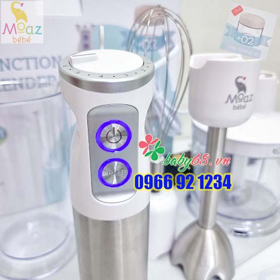 Máy xay cầm tay đa năng Moaz Bebe MB-026