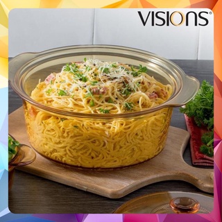[Chính hãng] Nồi thủy tinh Pháp Visions 5.0L VSD-5 (Hàng tách bộ ko hộp)