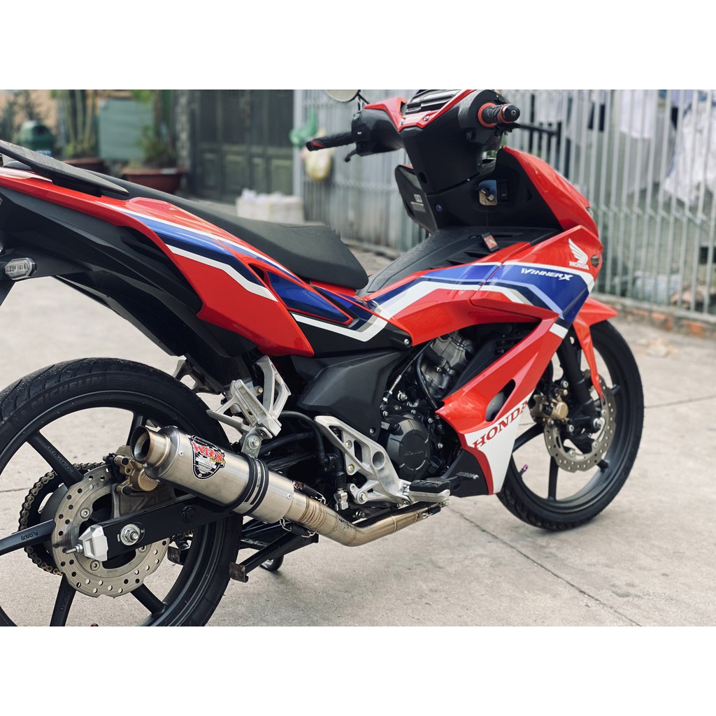 Cổ pô WRX K150+ size 32-35-45-51mm cho Sonic Winner 150