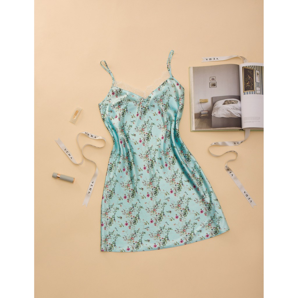 [Mã WABRVR30 giảm 10% tối đa 30k đơn 99k] Đầm 2 dây VERA in chữ - 0341 | BigBuy360 - bigbuy360.vn