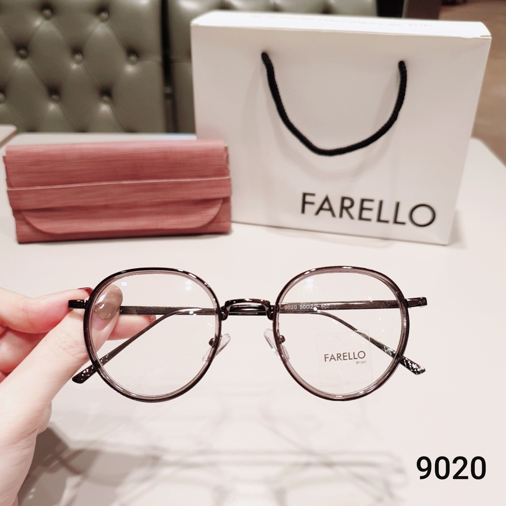 Gọng kính cận nam nữ Lilyeyewear kim loại, mắt tròn, nhiều màu - Y9020 | BigBuy360 - bigbuy360.vn