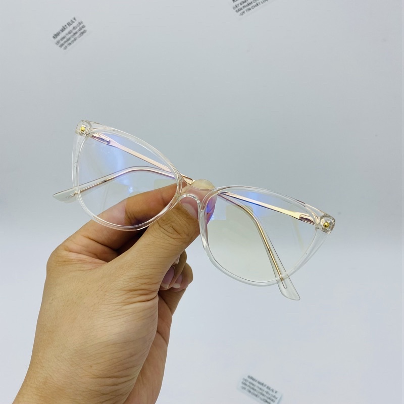Gọng kính mắt mèo nhựa dẻo cao cấp
