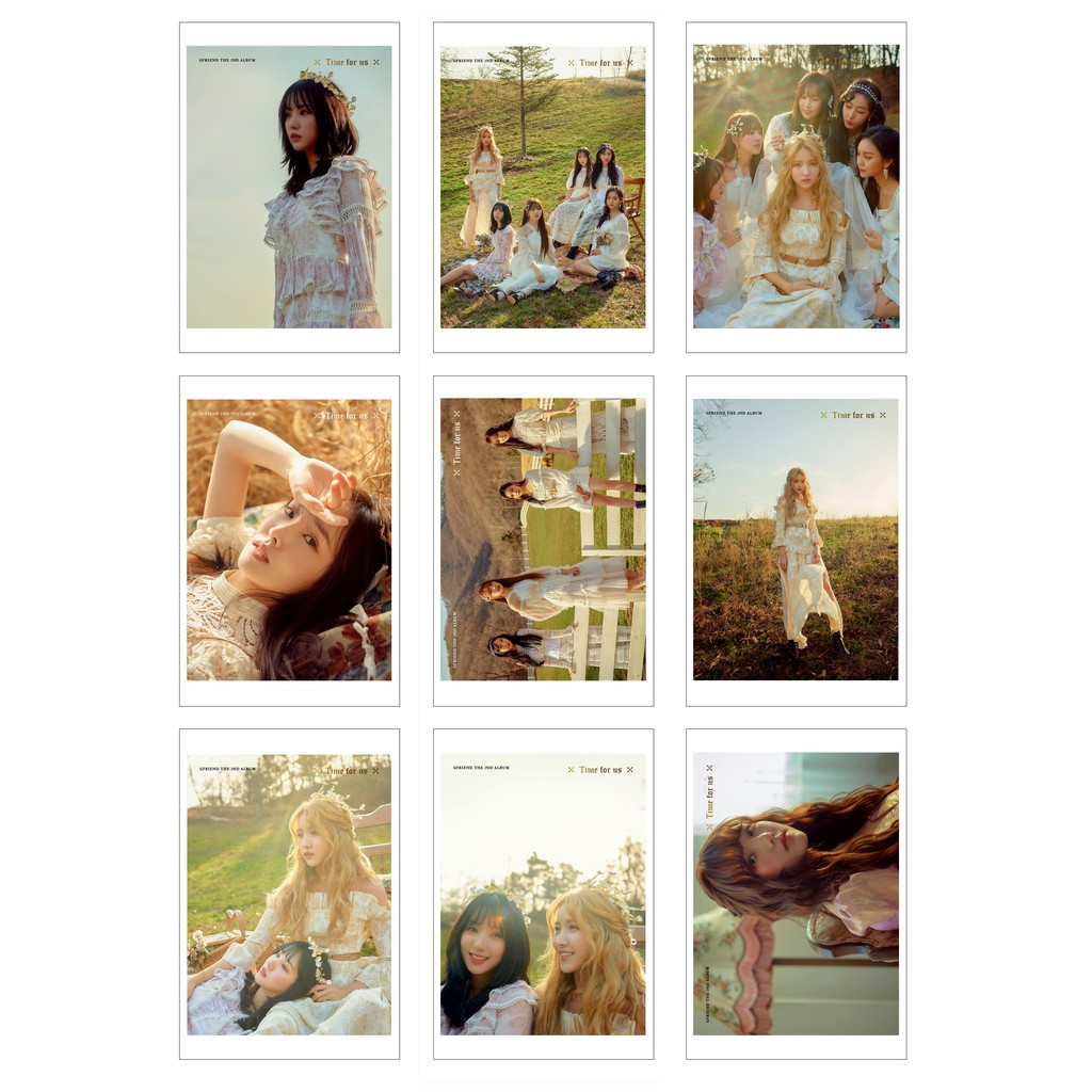 Lomo Card Ảnh GFRIEND - TIME FOR US ( 36 ảnh)