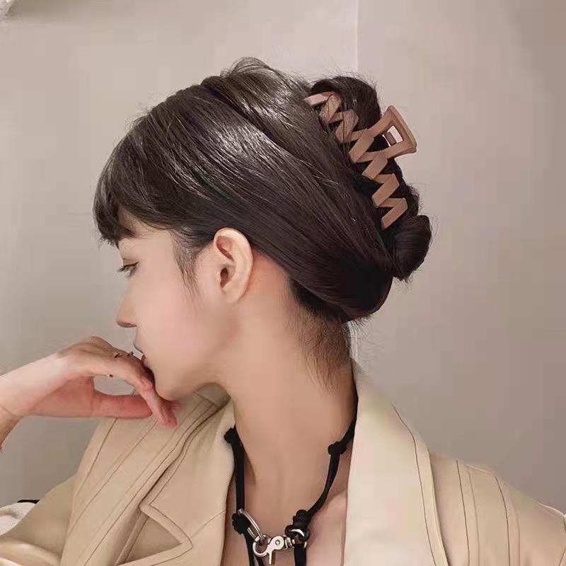 Kẹp Tóc Cỡ Lớn Thiết Kế Đơn Giản Thời Trang Cho Nữ
