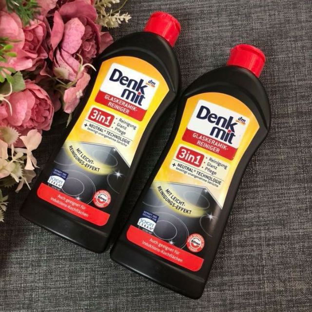 Dung dịch vệ sinh bếp từ Denkmit 3 in 1