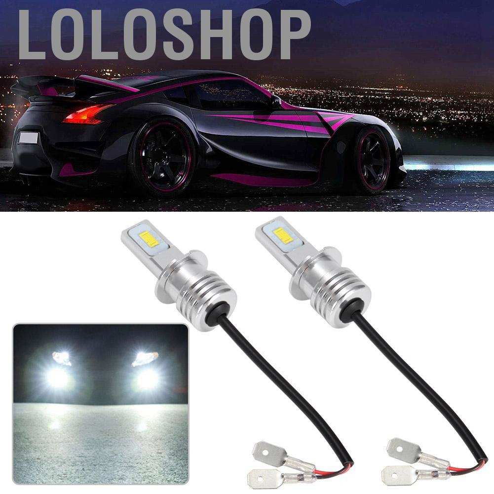 Cặp Đèn Led Sương Mù H3 80w 8000k 12-24v Cho Xe Hơi