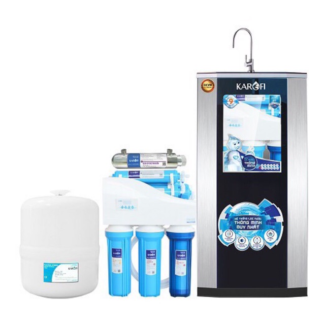 [ELHA10 giảm tối đa 1TR] Máy Lọc Nước cao cấp KAROFI K9I-1A (9 cấp lọc)