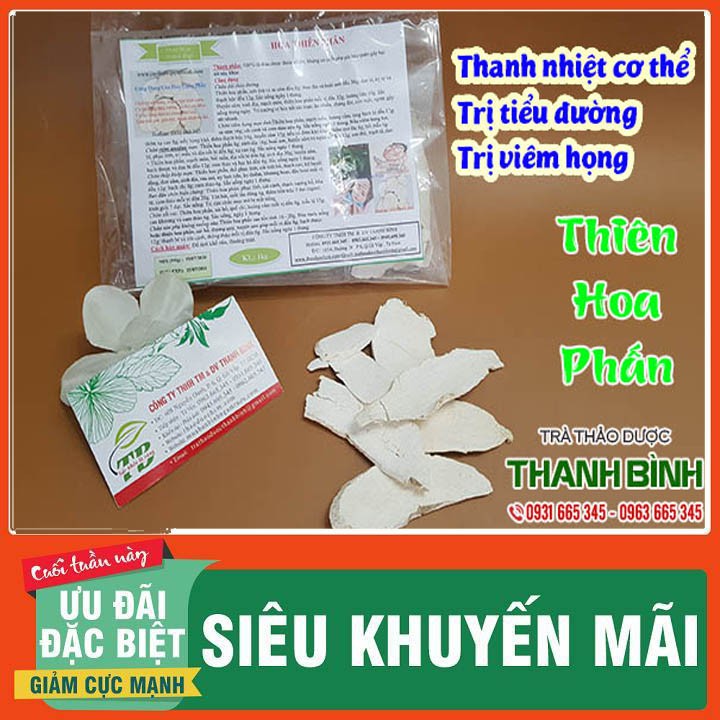 Thiên Hoa Phấn 1Kg - Hàng Công Ty Loại 1