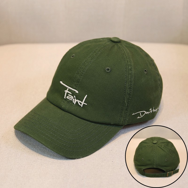 Mũ Lưỡi Trai Mềm Chất Lượng Cao Thời Trang Đường Phố Mùa Xuân Thu Cho Cặp Đôi