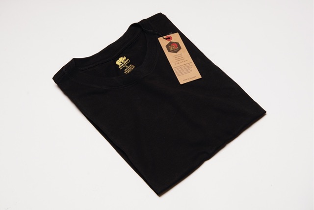 Áo thun nam Nhật Bản Gold Rhino màu đen