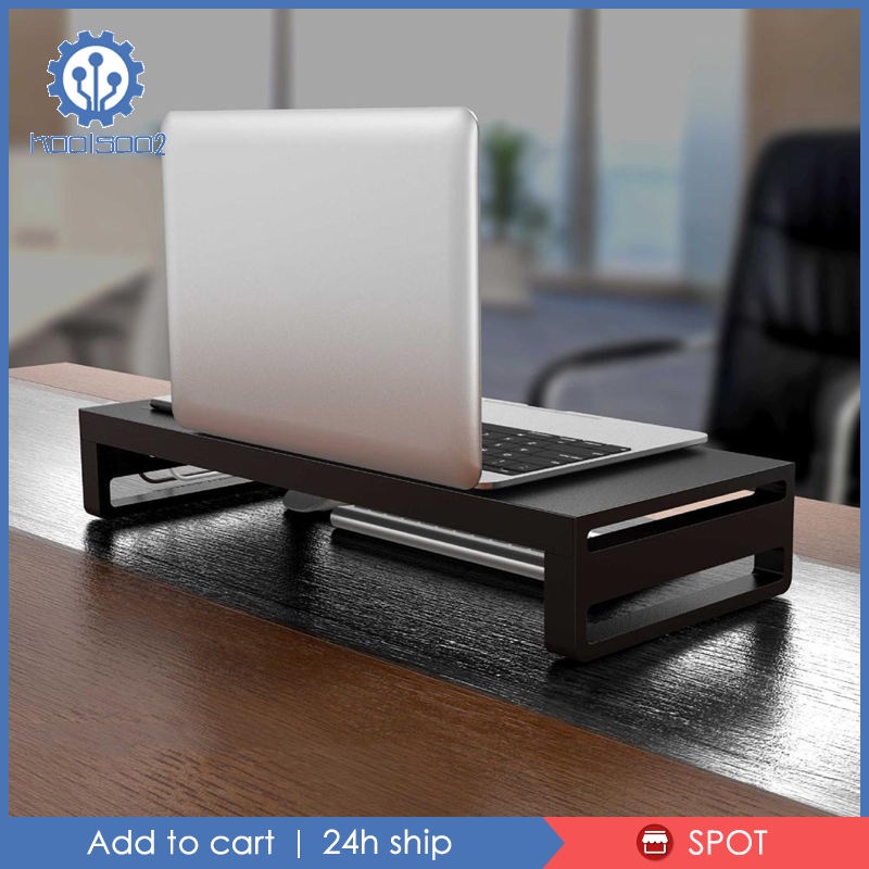 ✨Hàng sẵn sàng✨Metal Laptop Monitor Desk Stand Computer Riser Support Table Desk Organizer | BigBuy360 - bigbuy360.vn