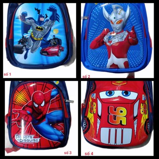 Ba Lô Hoạt Hình 3D Cho Bé Mẫu Giáo Mầm Non