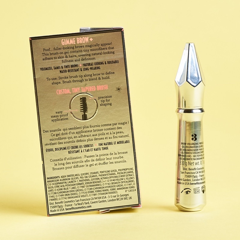 [Benefit] Mascara cho lông mày BENEFIT COSMETICS Gimme Brow Volumizing Eyebrow Gel | BigBuy360 - bigbuy360.vn