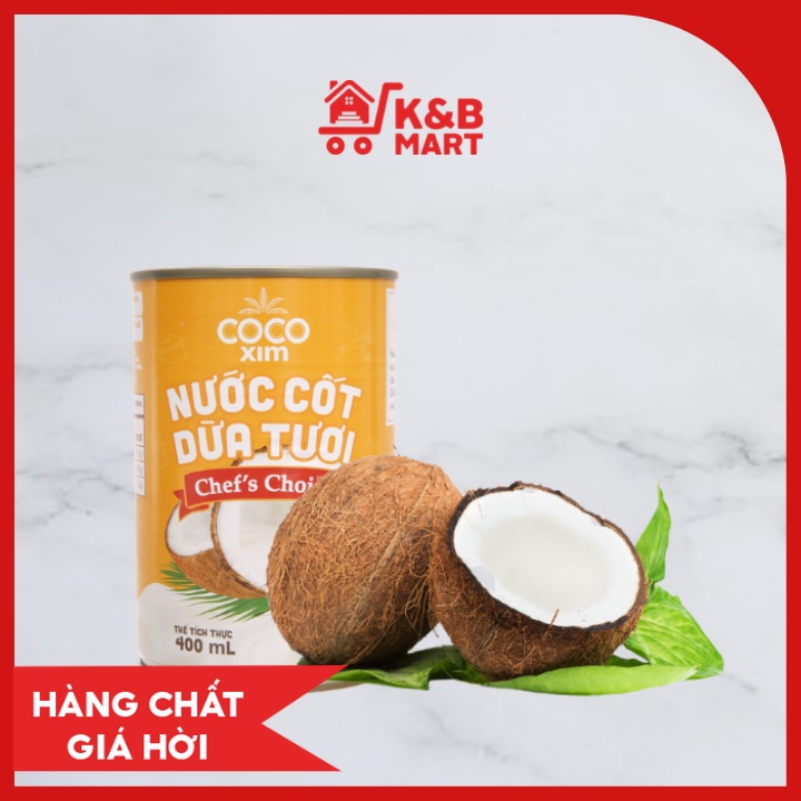 Nước cốt dừa Cocoxim Chef's Choice - 400ml