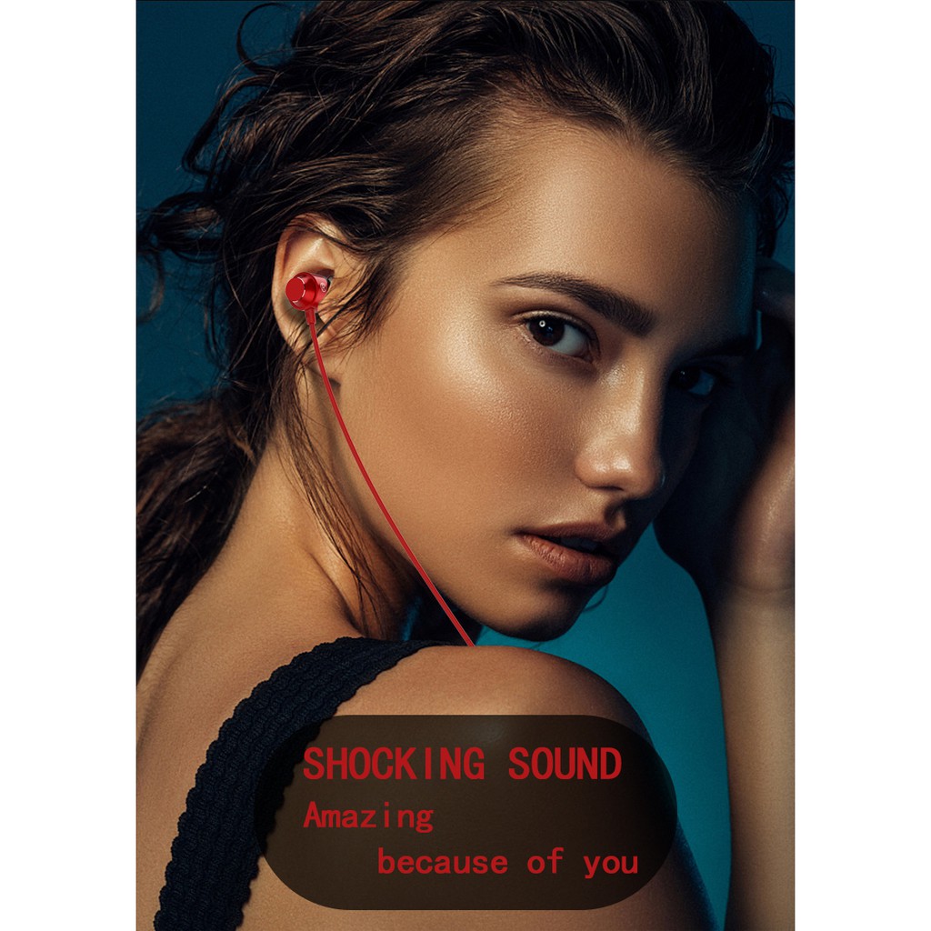 Tai Nghe Nhét Tai Thể Thao Chống Ồn Có Micro Dành Cho Điện Thoại Và Máy Tính