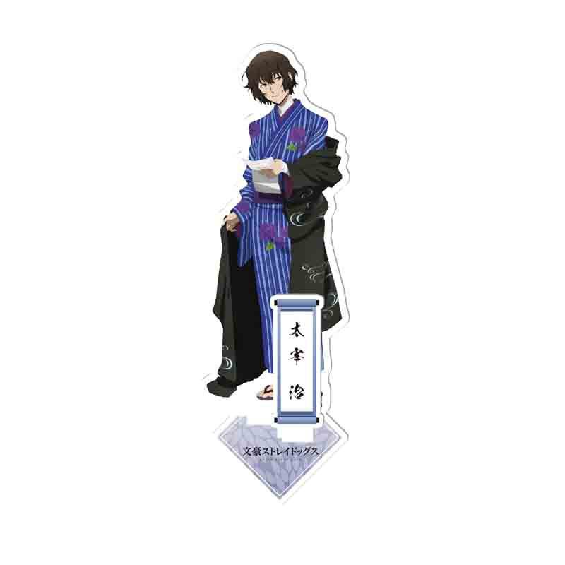 (YUKATA) Standee Bungou stray dogs Văn hào lưu lạc tượng acrylic anime mica chibi mô hình trang trí
