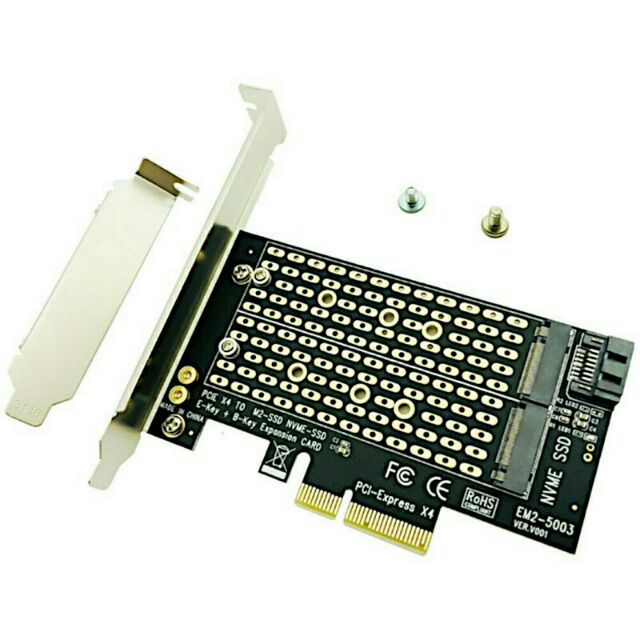 Card chuyển đổi ổ cứng SSD M2 PCIe NVMe sang PCIe 1X -Doul