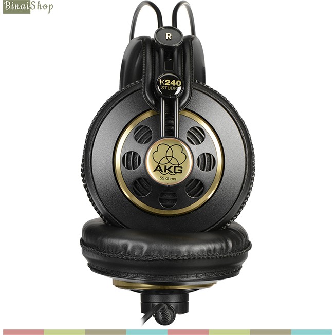 [Mã 159ELSALE hoàn 7% đơn 300K] Tai nghe kiểm âm chuyên nghiệp AKG K240 Studio