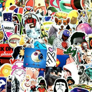 Set sticker hình dán 5 cái ngẫu nhiên