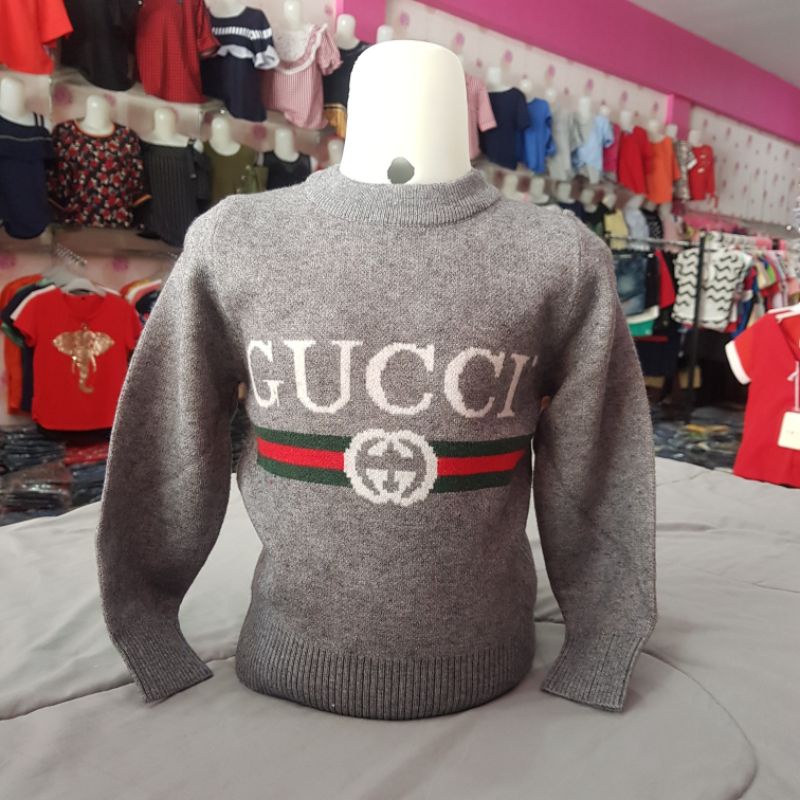 Áo Sweater Gucci Thời Trang Cao Cấp Cho Bé Trai