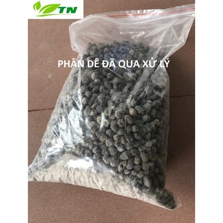 1 kg phân dê đã qua xử lý nấm Trichoderma - Túi 1 kg