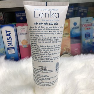 SỮA RỬA MẶT LENKA 150 ml
