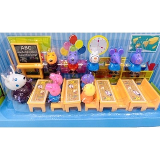 Bộ đồ chơi lớp học heo Peppa