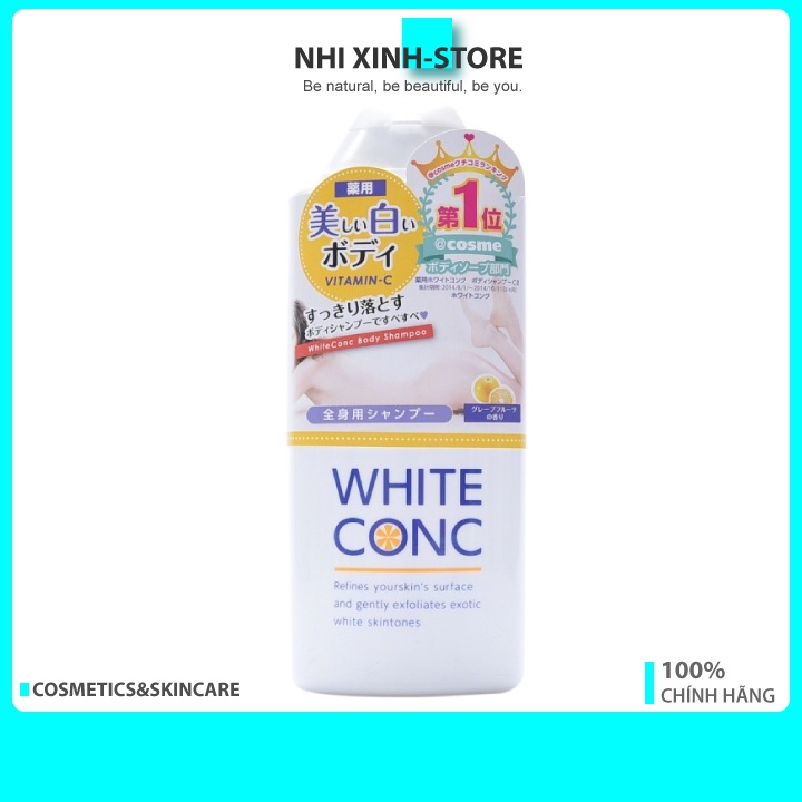 Sữa Tắm White ConC Nhật Bản 360ml