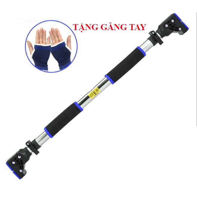 Xà Đơn Treo Tường 2021 Chốt Chống XoayThế Hệ Mới Chịu Lực 300kg+ Tặng Đôi Găng Tay Tập Xà