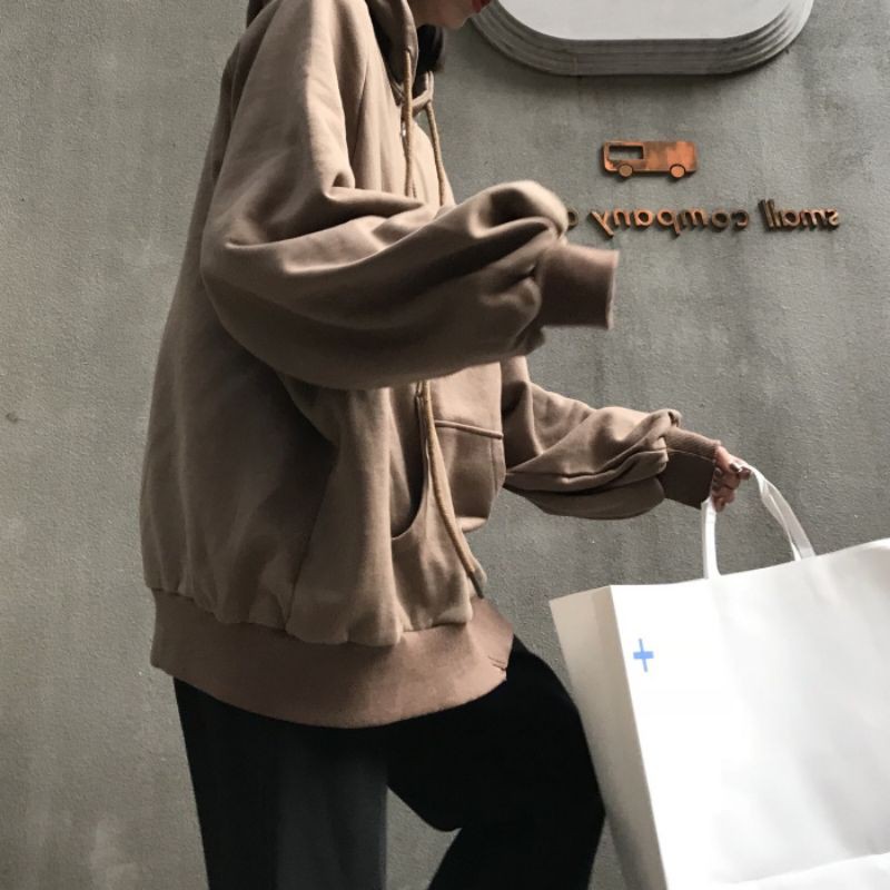 (order) áo khoác nâu oversize Quảng Châu kèm hình thật | BigBuy360 - bigbuy360.vn