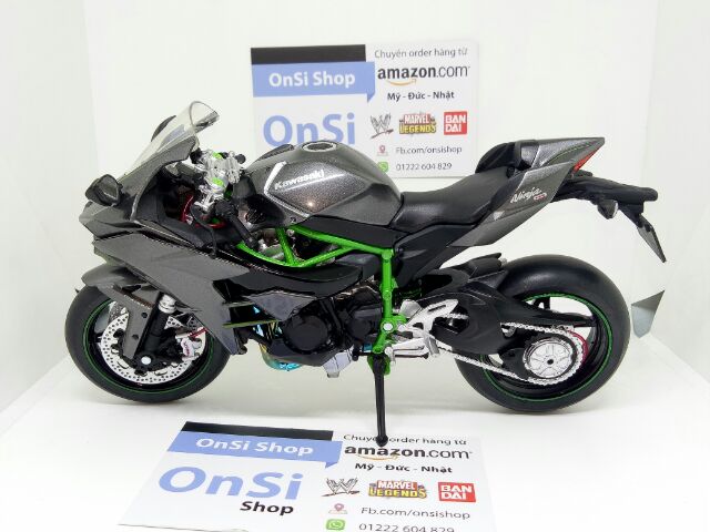 KAWASAKI NINJA H2 ĐỘ 1/12 XE MÔ HÌNH AUTOMAXX JOYCITY