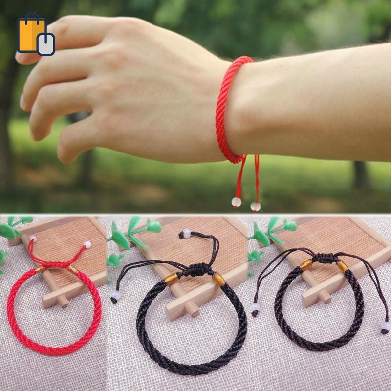 Vòng Đeo Tay Dây Đỏ May Mắn