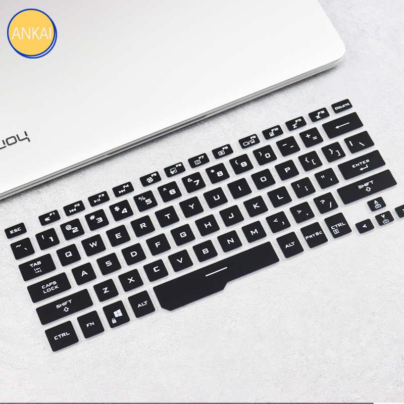 Miếng dán bảo vệ bàn phím bằng silicon cho Asus Rog Zephyrus G14 Ga401 Ga401Ii Ga401Iv Ga401Iu 14-inch