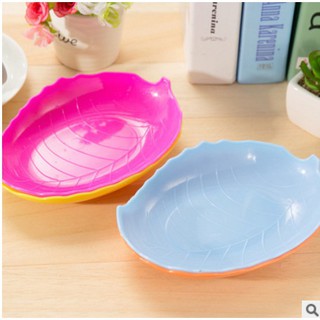 Đĩa đựng hoa quả hình chiếc lá 18*13,5cm E229